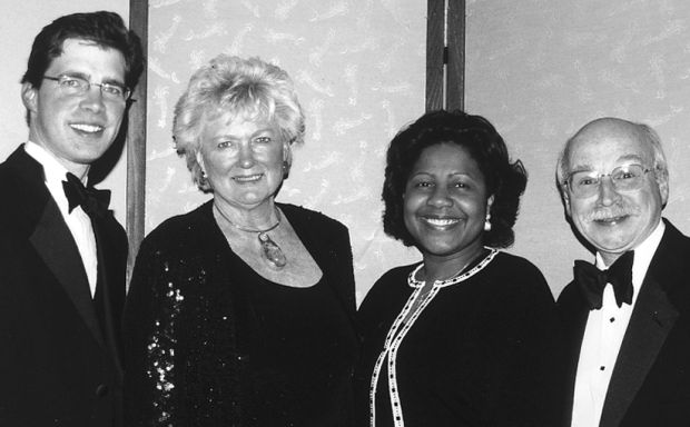 Harvard Muhm, Peggy Symes, Darlene Green and Kit Heffern